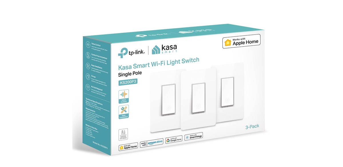 Kasa Apple HomeKit Smart Light SwitchKasa Apple HomeKit Smart Light Switch Kasa Apple HomeKit Smart Light SwitchKasa Apple HomeKit Smart Light Switch