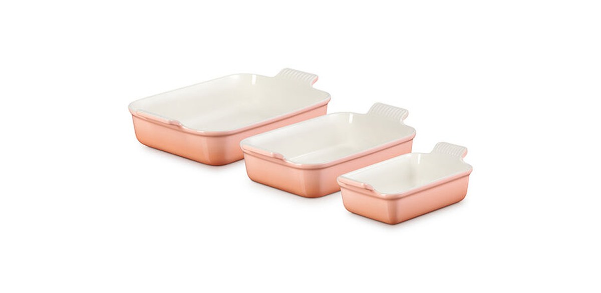 Heritage 3-Piece Rectangular Baking Dish Set