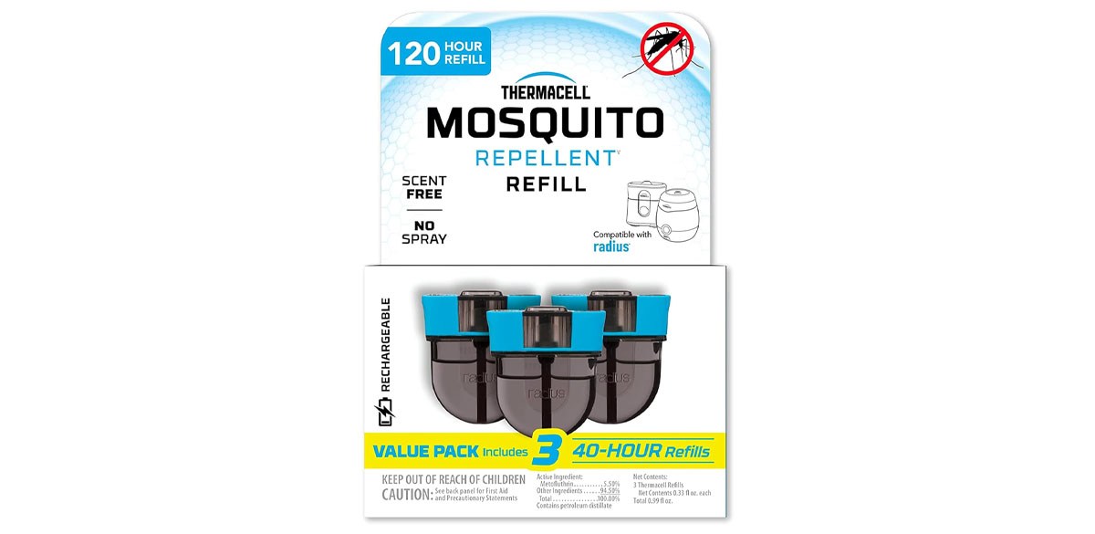 Thermacell Rechargeable Mosquito Repeller Refills Thermacell Rechargeable Mosquito Repeller Refills