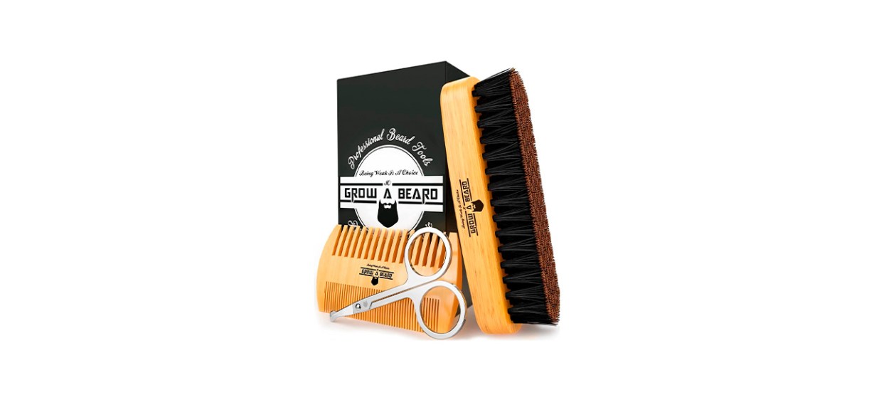 Best Beard Brush, Comb and Scissors Set Best Beard Brush, Comb and Scissors Set