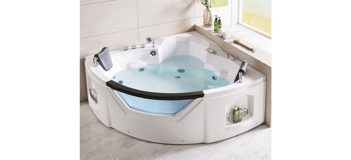 Best BHBL 61-Inch Corner Whirlpool