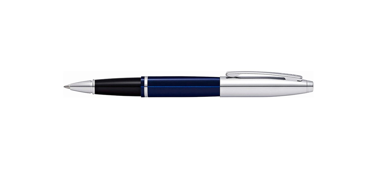 Best Cross Calais Chrome-Blue Lacquer Selectip Rollerball Pen Best Cross Calais Chrome-Blue Lacquer Selectip Rollerball Pen