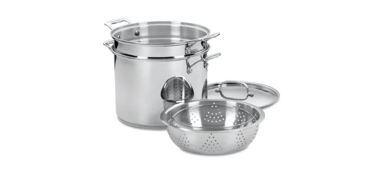 Best Cuisinart 12-Quart Chef’s Classic Stainless Steel Pasta Steamer Set