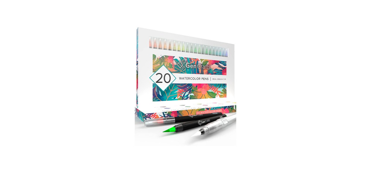 Best GenCrafts Watercolor Brush Pens Best GenCrafts Watercolor Brush Pens
