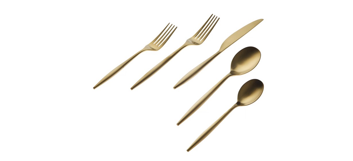 Godinger Silver Art Co Milano Stainless Steel Flatware Set