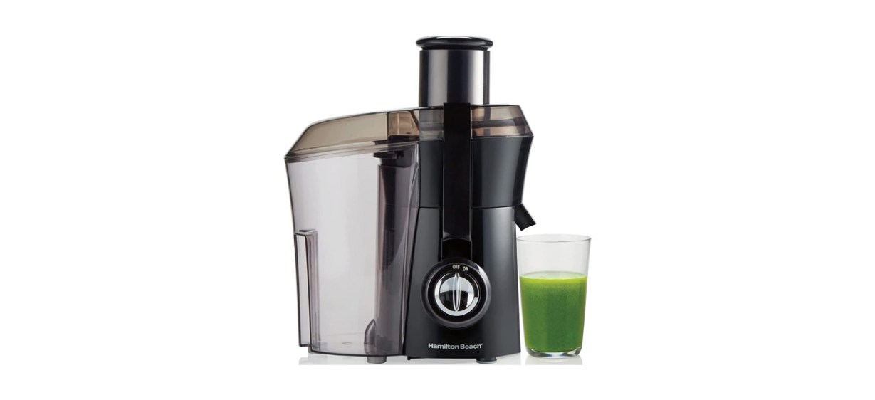 Hamilton Beach Big Mouth Pro Centrifugal Juice Extractor on white background