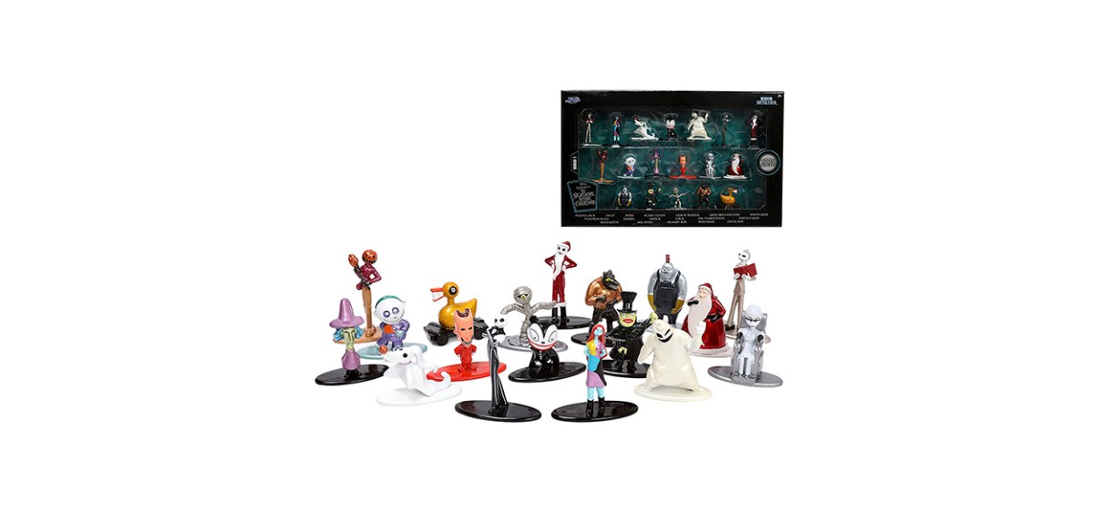Best Jada Toys Disney Nightmare Before Christmas 18-Pack Die-Cast Figures Best Jada Toys Disney Nightmare Before Christmas 18-Pack Die-Cast Figures