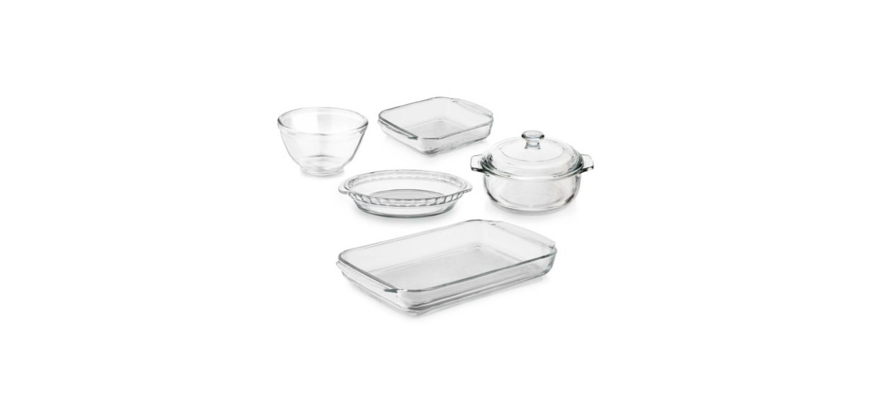 best Libbey Baker’s Basics 5-Piece Glass Casserole Baking Dish Set