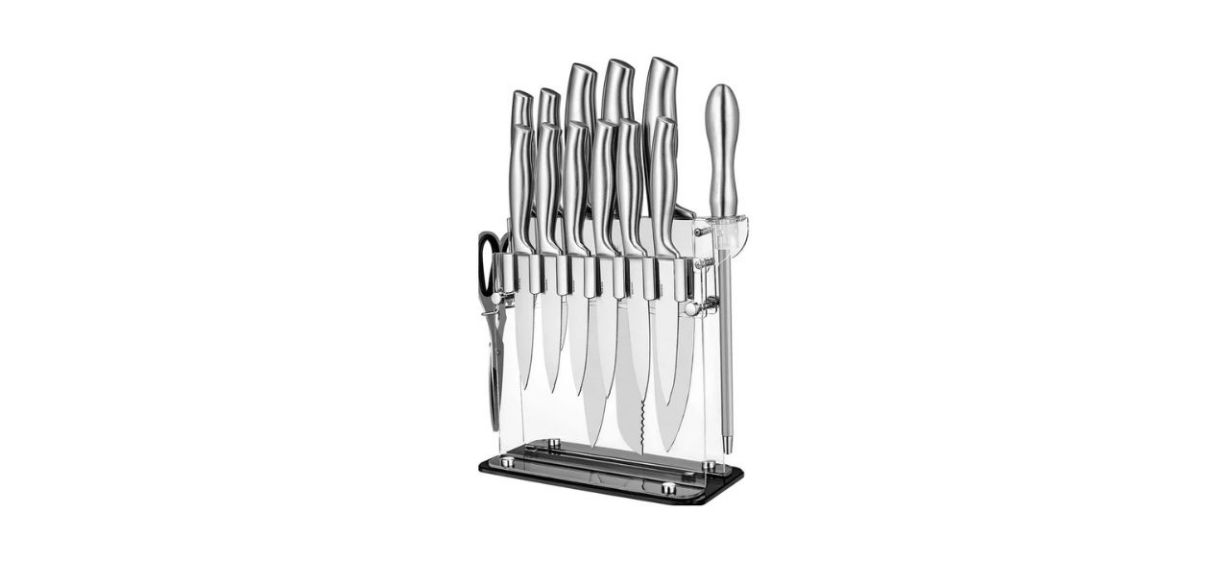 Best Teyfutang 14-piece Knife Block Set