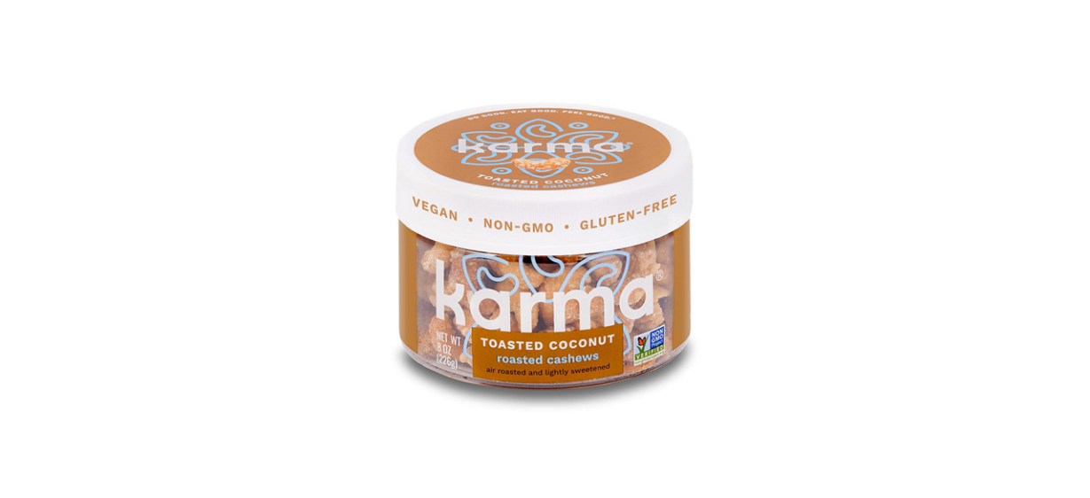 Best Toasted Coconut Cashews by Karma Nuts