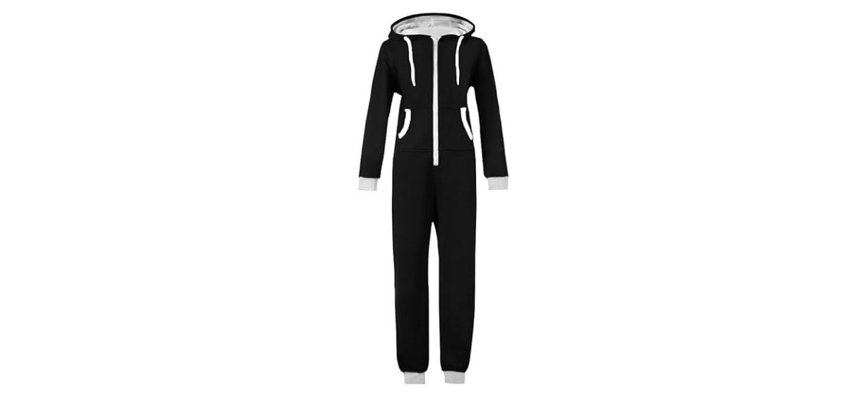 Best Wotogold Sportswear Hooded Unisex Jumpsuit