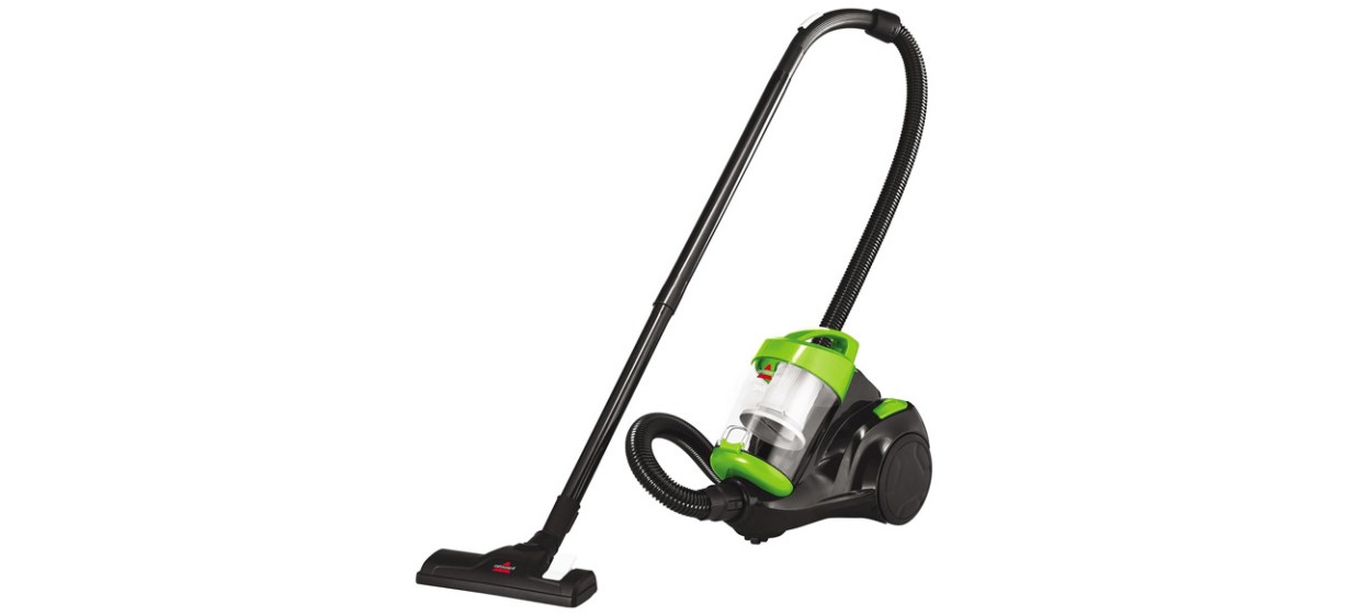 Bissell Zing Bagless Canister Vacuum on white background