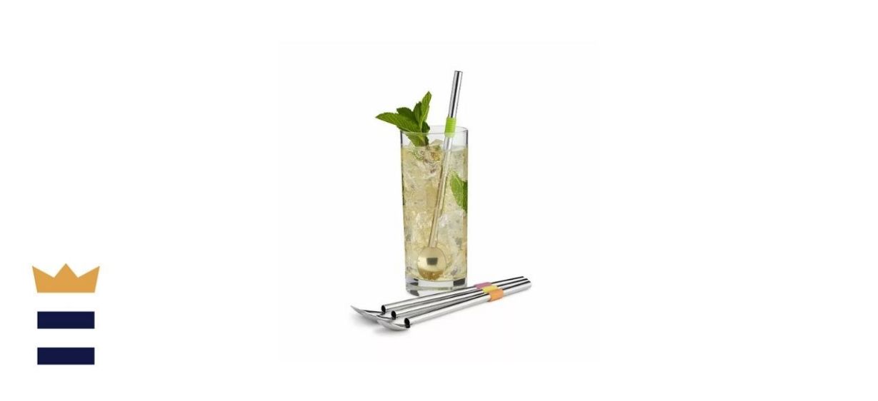 Cocktail Spoon Straws