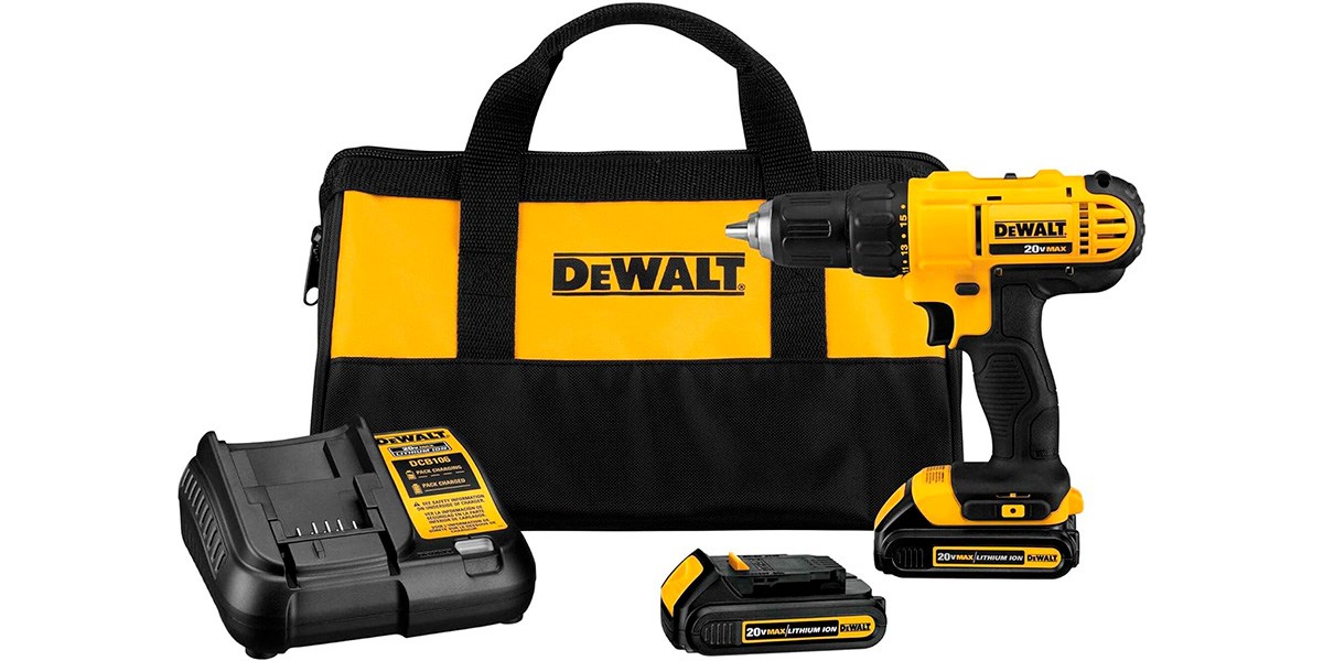 DeWalt 20-Volt Max Cordless Drill/Driver Kit