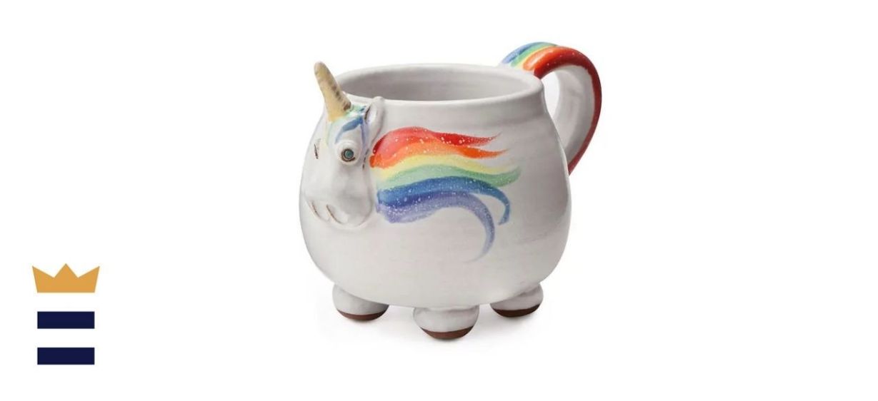 Elwood the Rainbow Unicorn Mug