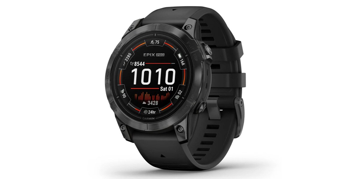 Garmin Epix Pro (Gen 2) Standard Edition on white background
