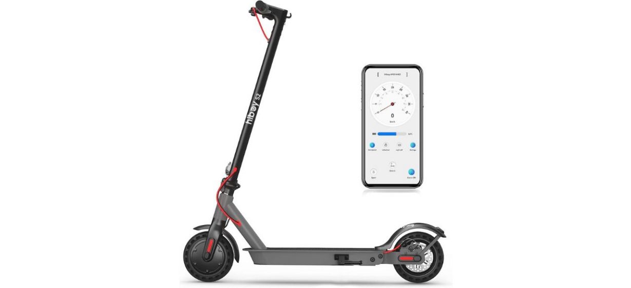Hiboy Electric Scooter on white back Hiboy Electric Scooter on white back