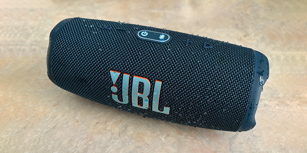 JBL Charge 5 on countertop