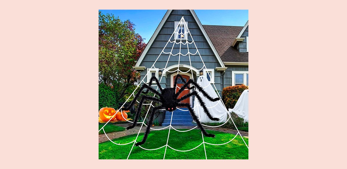 Best Kuchey 200-Inch Triangular Spider Web Best Kuchey 200-Inch Triangular Spider Web