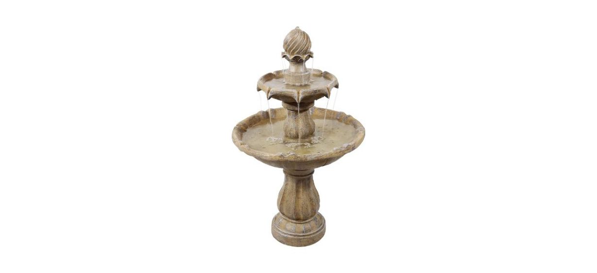 SunnyDaze Two-tier Solar Fountain