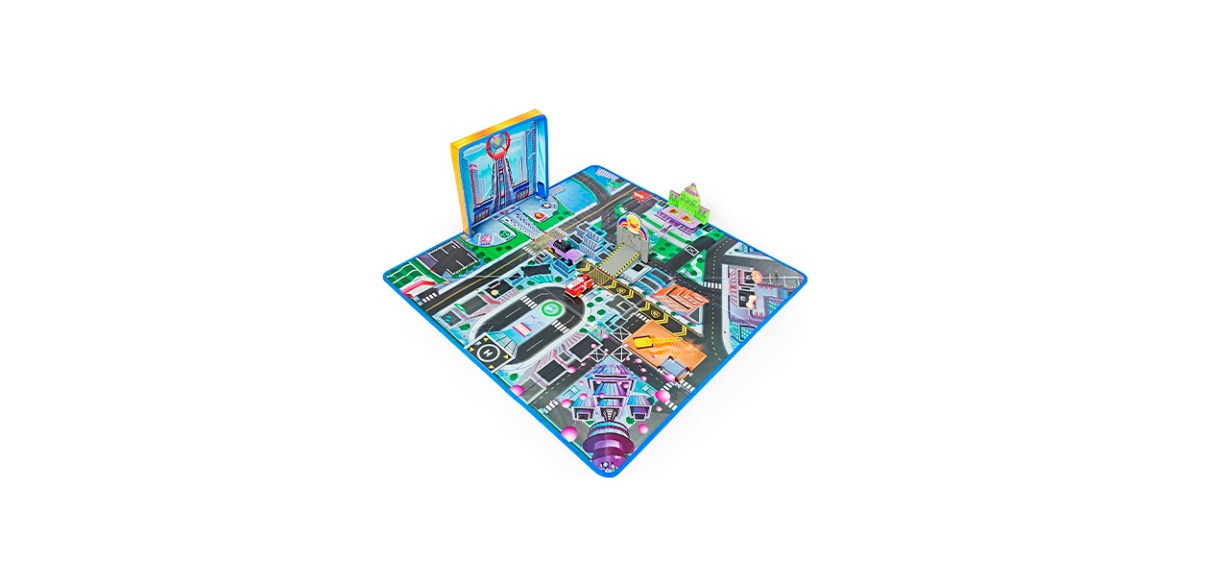 Paw Patrol True Metal Adventure City Movie Play Mat Set