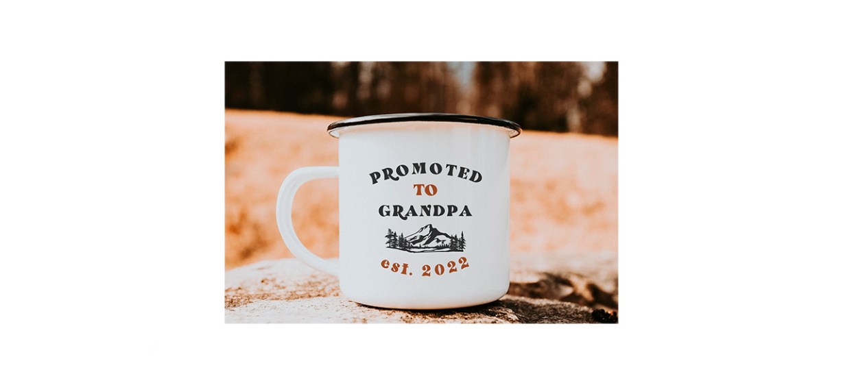 Promoted To Grandpa Campfire Mug Promoted To Grandpa Campfire Mug