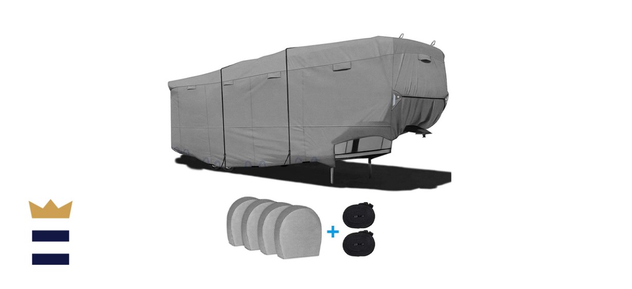 RVMasking Heavy Duty 6-Ply 5th Wheel RV Cover