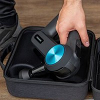 Massage guns in case