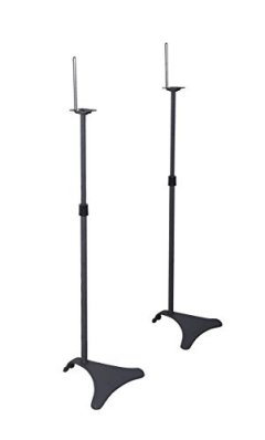 Atlantic Adjustable Satellite Speaker Stands