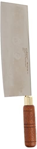 Winco Chinese Cleaver with a Wooden Handle