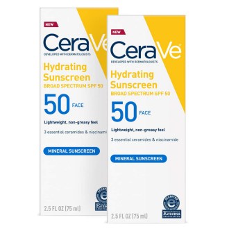 CeraVe  Hydrating Mineral Sunscreen SPF 50