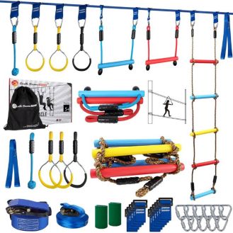 Gentle Booms Sports Ninja Warrior Obstacle Course