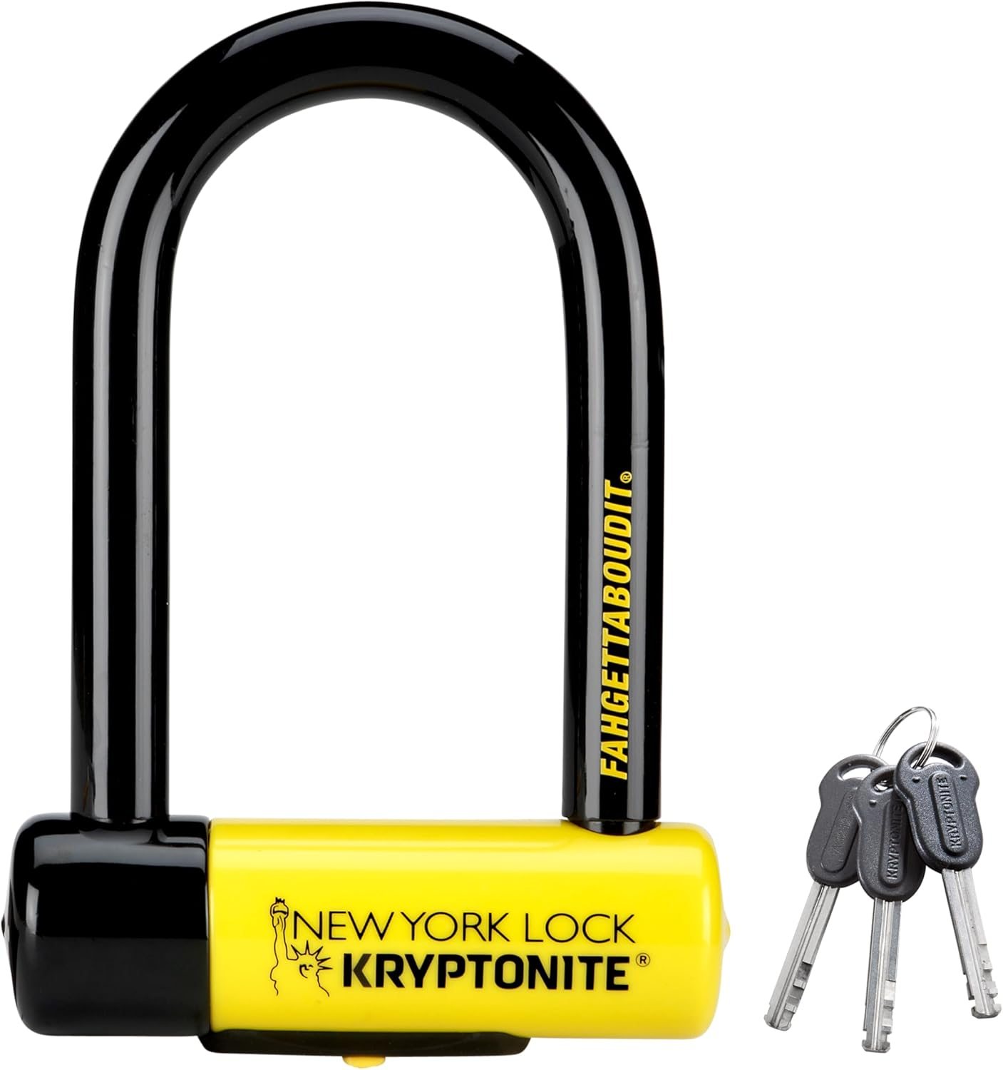 Kryptonite New York Fahgettaboutit Mini Bike U-Lock