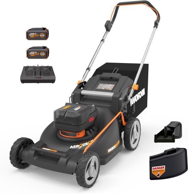 WORX Nitro 21" Cordless Lawn Mower