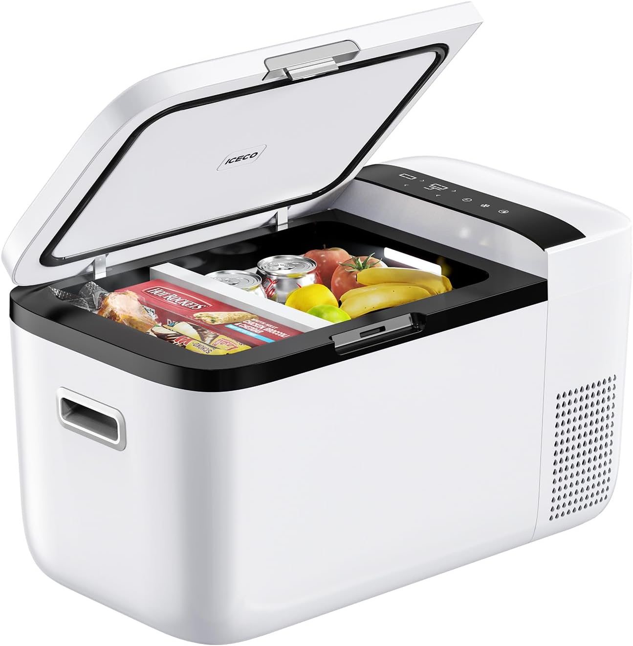 ICECO GO20 21 Quart/20 Liter Dual Zone 12 Volt Refrigerator