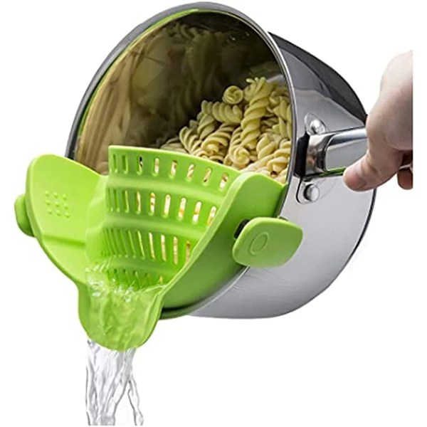Gizmo  Snap N Strain Pot &amp; Pasta Strainer