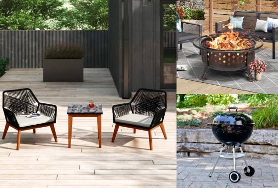 Snag fire pits, grills and patio furniture at off-season prices now