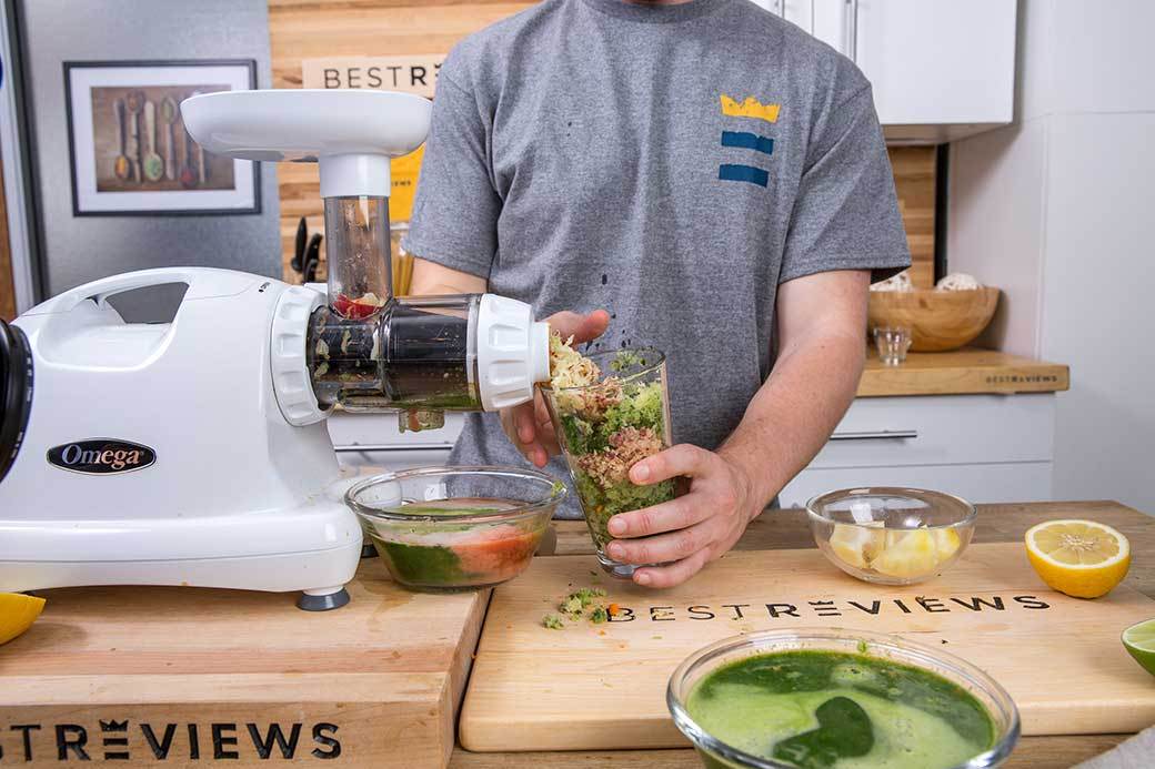 using a juicer