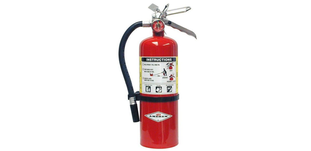 Amerex B402, 5 lb. ABC Dry Chemical Fire Extinguisher