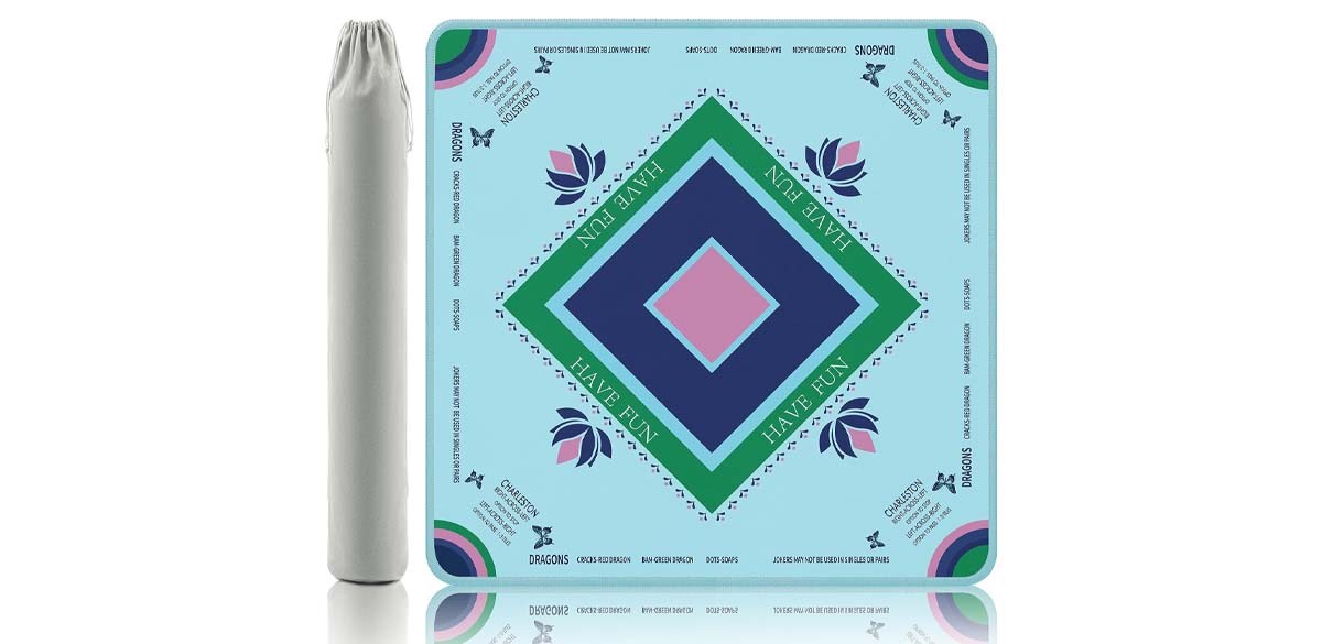 Gedgan Mahjong Mat for Table 32.4in x 32.4in