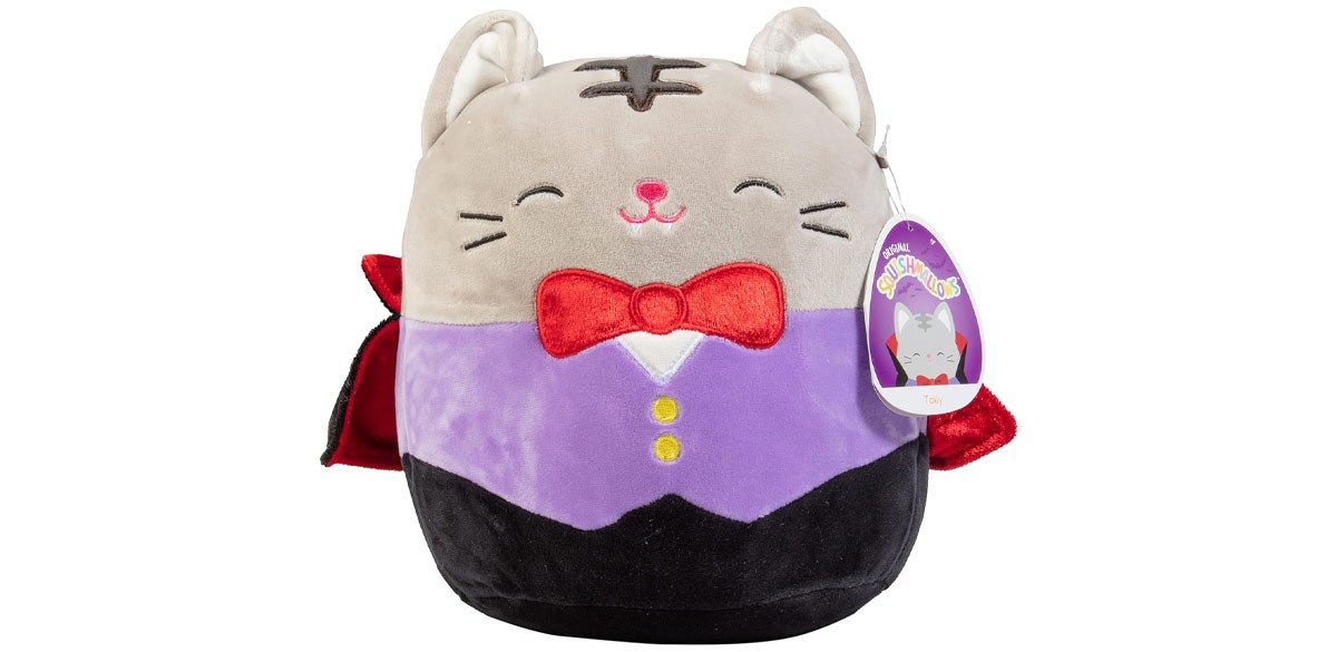 Squishmallows 8-inch Tally The Cat Vampire