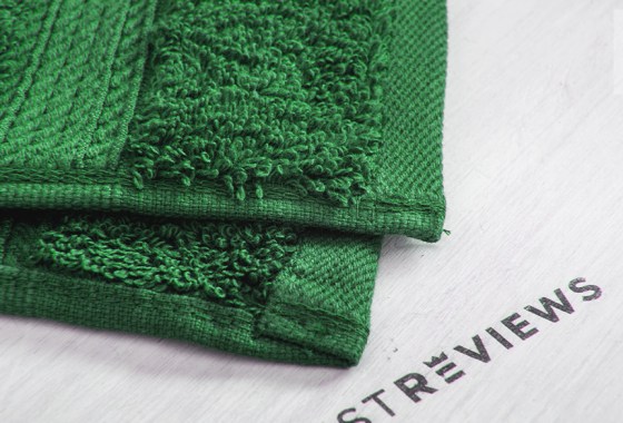 Best green bath towel
