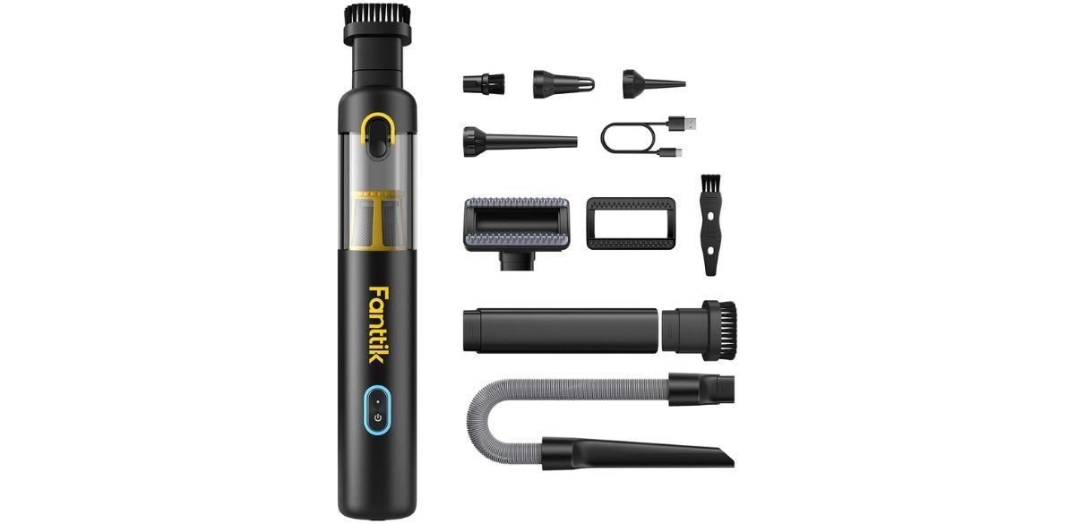 Fanttik Slim V8 APEX Cordless Car Vacuum &amp; Air Duster