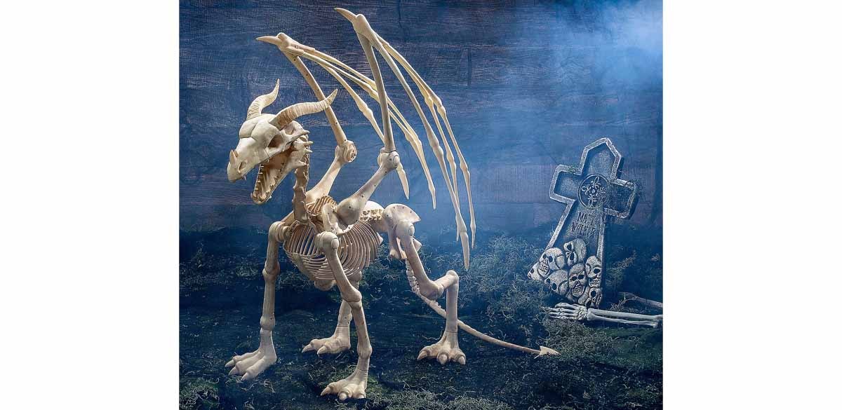 Halloween Dragon Skeleton