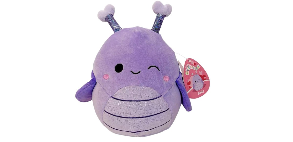 Squishmallows 2026 Original 8-Inch Valentine Squad Plush (Sally The Grasshopper)