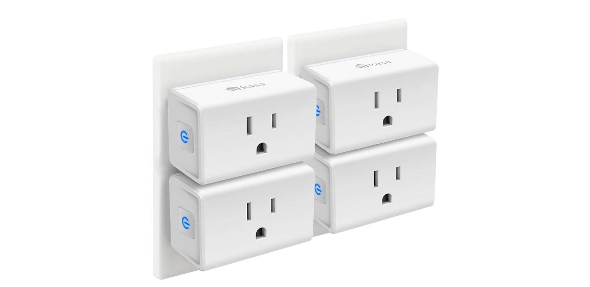 Kasa Smart Plug Mini 15A Smart Home Wi-Fi Outlet