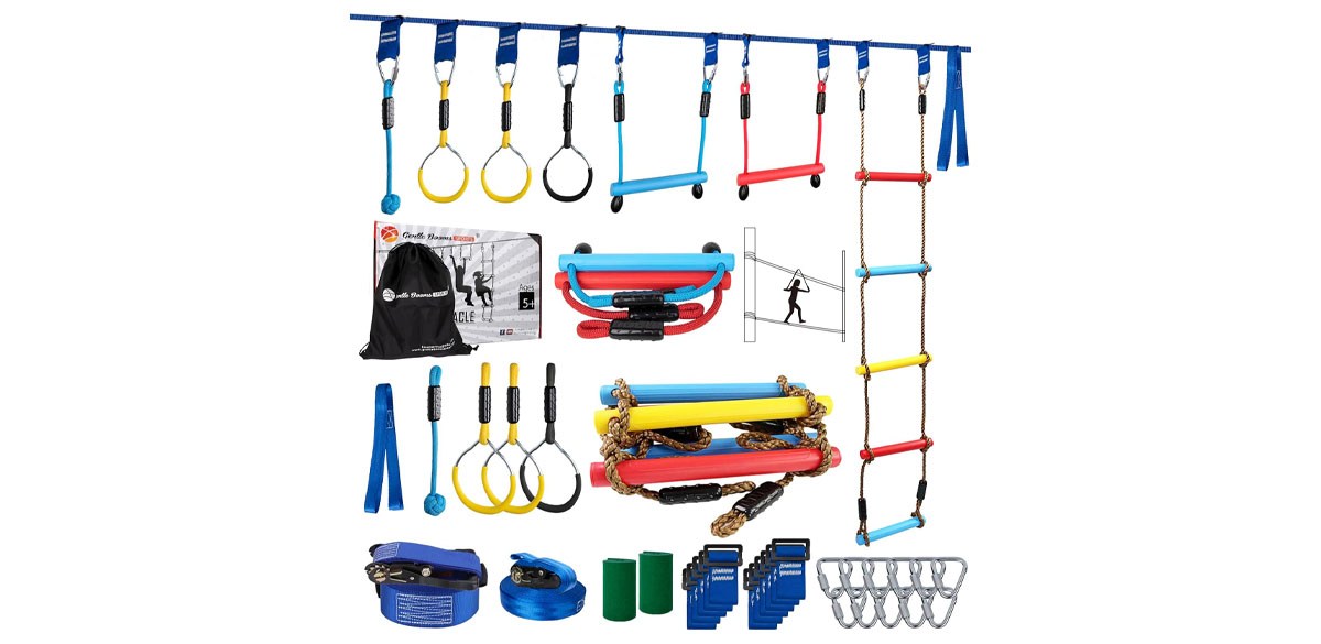 Gentle Booms Sports Ninja Warrior Obstacle Course