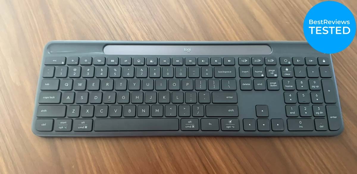 Logitech Signature Slim Solar+ Wireless Bluetooth Keyboard
