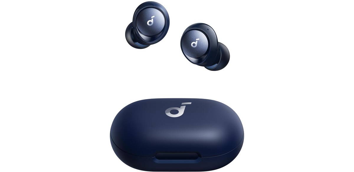 soundcore by Anker Space A40 Auto-Adjustable Active Noise Cancelling Wireless Earbuds