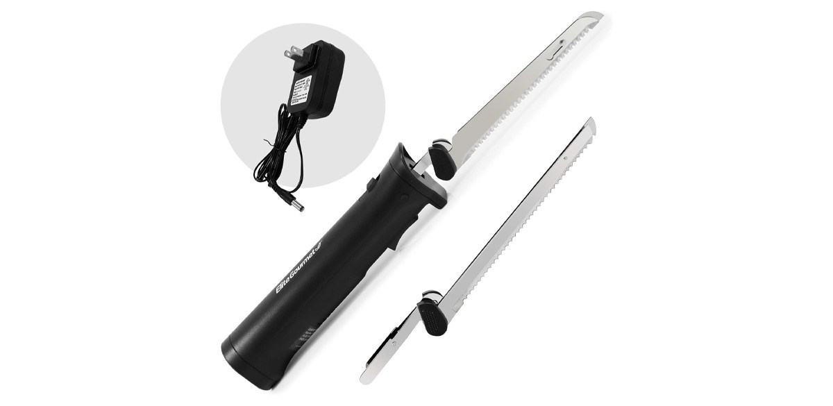 Elite Gourmet Professional Easy-Slice Electric Knife